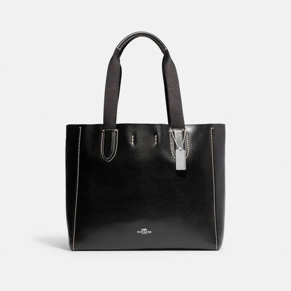 NWT ❤️ Coach Derby Tote Pebbled Leather